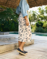 Printed Linen Naxos Skirt |