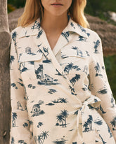 Printed Linen Maspalomas Dress |