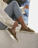 Suede Slip-On |