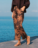 Printed Linen Belem Trousers |