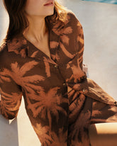 Printed Linen Natal Shirt |