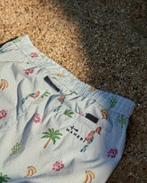 Printed Nylon Swim Shorts |