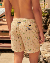 Printed Nylon Swim Shorts |