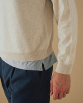 Cashmere Monterey Crew Neck |