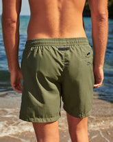 Stone Washed Nylon Swim Shorts |