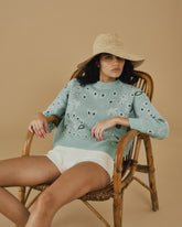 Cashmere Zephyr Crew Neck |