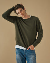 Cashmere Monterey Crew Neck |
