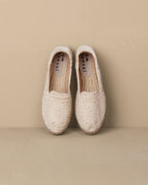 Cotton Crochet<br />Double Sole Espadrilles |