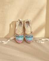 Raffia Jute Mix Flat Valenciana Espadrilles |