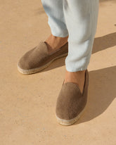 Coarse Woven Canvas Espadrilles |