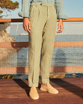 Irish Linen Savana Trousers Belt |