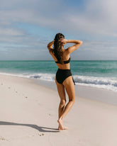 Bikini monospalla con trecce |