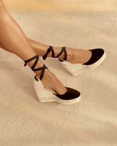 Espadrillas Zeppa Scamosciate Morbide |