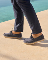 Espadrillas in pelle scamosciata modello barca |