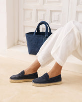 Suede Loafers Espadrilles |