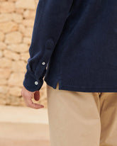 Organic Terry Cotton Antonello Polo Shirt |