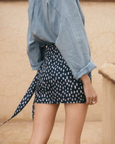 Printed Silk Lipso Skirt |