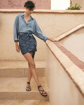 Printed Silk Lipso Skirt |