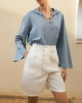Linen Pilar Shorts |