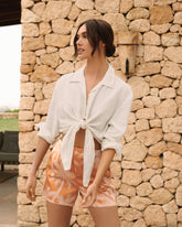 Printed Cotton Bora Bora Shorts |