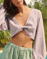 Linen Antigua Top |