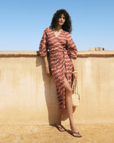 Printed Linen Almeria Dress |