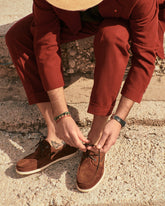 Swan Suede Boat Shoes |