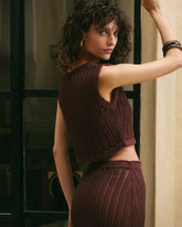 Cotton Crochet Stromboli Top |