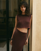 Cotton Crochet Stromboli Top |