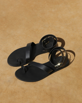 Chloe Chunky Gladiator Leather Sandals |