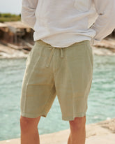 Washed Linen Positano Shorts |