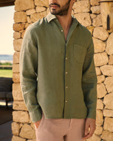 Washed Linen Panama Shirt |