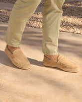 Suede Loafers Espadrilles |