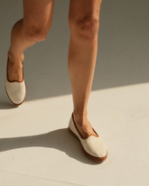 Demi Canvas Venetian Slippers |