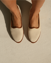 Demi Canvas Venetian Slippers |