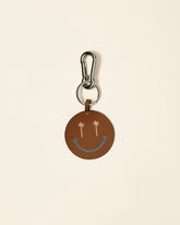 Leather Smile Keyring |