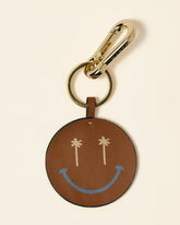 Leather Smile Keyring |