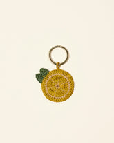 Raffia Lemon Keyring |