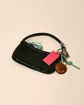 Leather Smile Keyring |