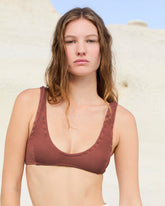 Seersucker Surf Bralette Bikini |