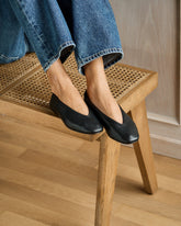 Nappa Leather Ballet Flats |