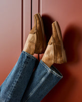Suede Penny Loafers |