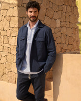 Stonewashed Cotton<br />Santa Fe Field Jacket |