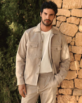 Stonewashed Cotton<br />Santa Fe Field Jacket |