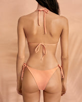 Bikini a triangolo con trecce |