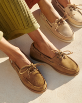 Suede Boat-Shoes |