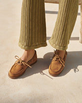 Suede Boat-Shoes |