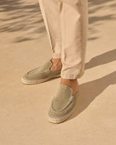 Suede Traveler Loafers Mules |