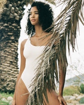 Twisted One-Shoulder One Piece |