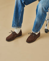 Suede Boat-Shoes |
